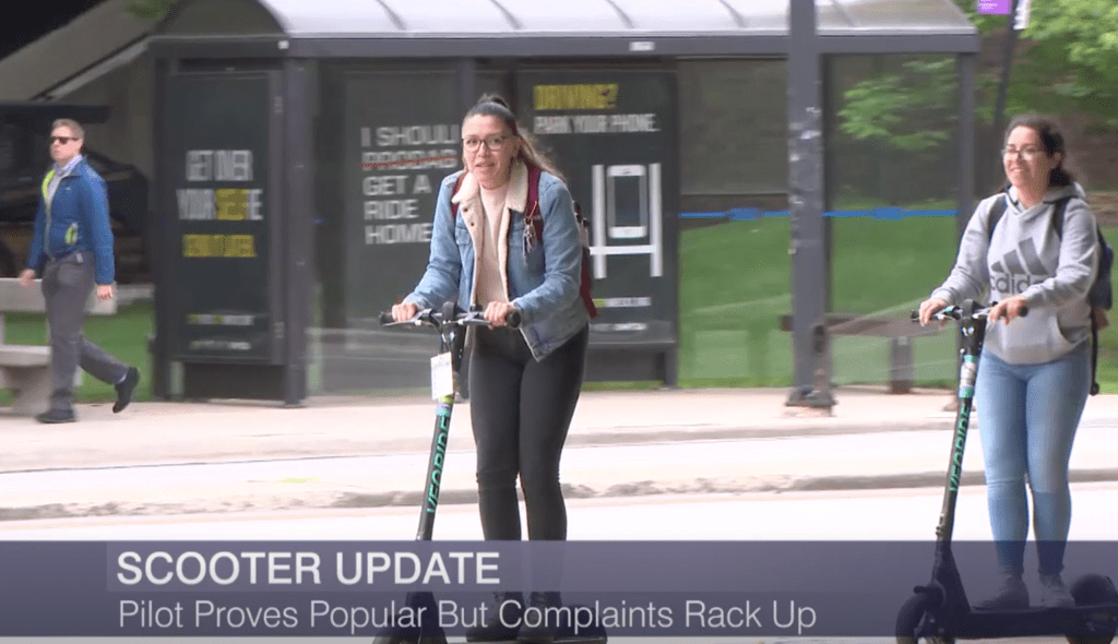 Latest Chicago Scooter Injury Numbers; UIC’s Kate Lowe Discusses Possible Benefits