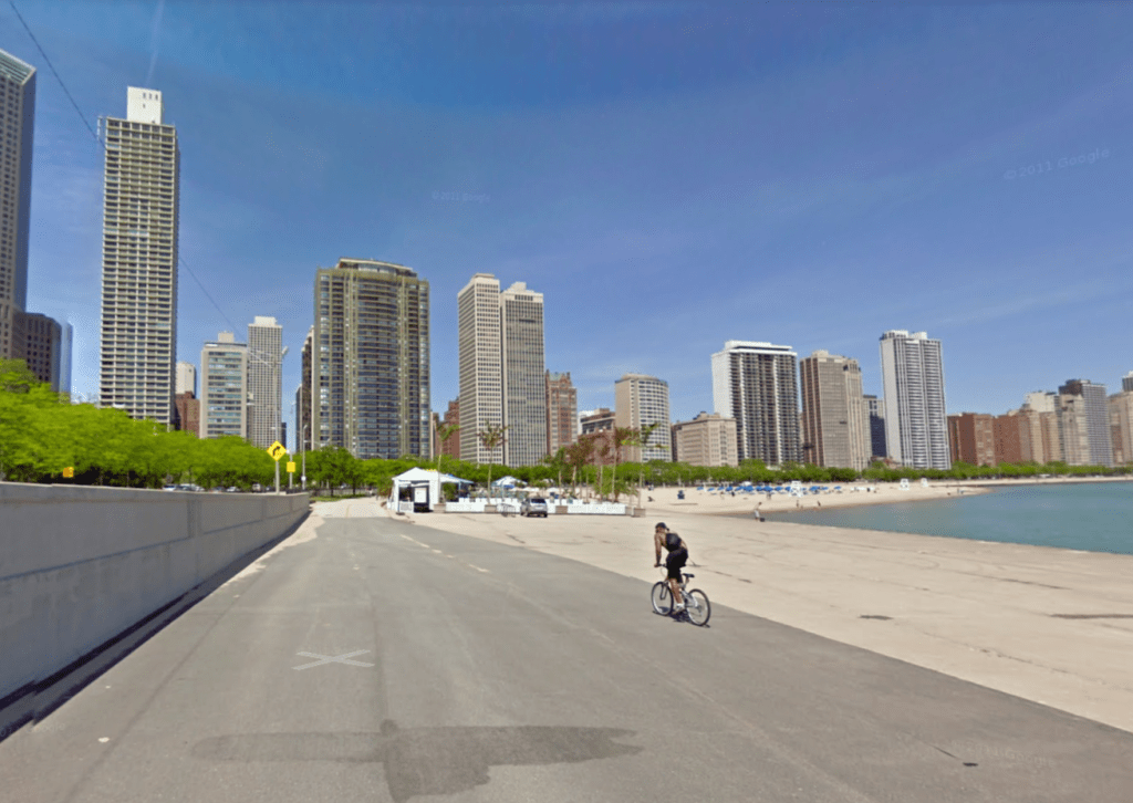 There Were Two Robberies of Cyclists on the Near-North Lakefront on Tuesday