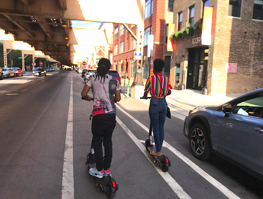 DePaul Study: Scooters Are Being Used for Trips to Transit, and in Low-Income Areas