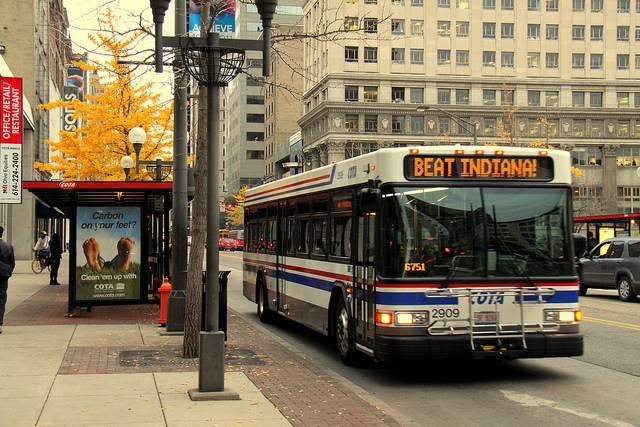 How Columbus Doubled Downtown Bus Commuting