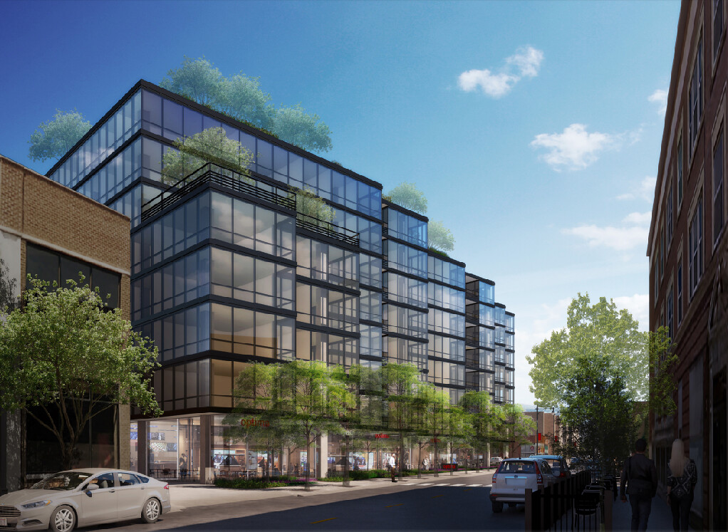 Rendering of the proposed TOD.