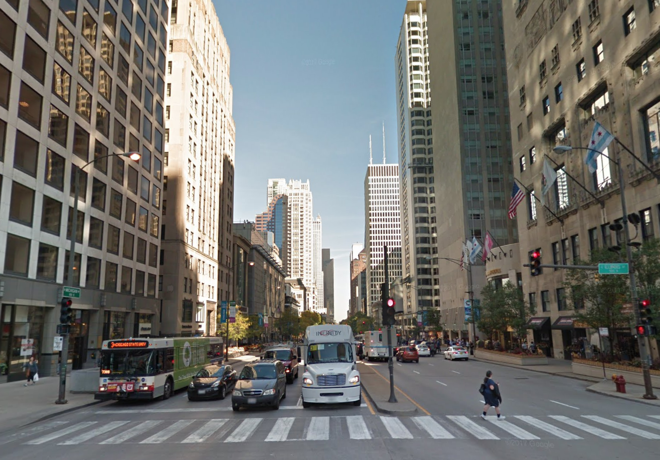 The Magnificent Mile. Image: Google Maps