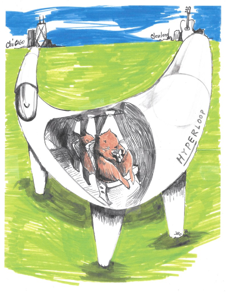 Cheer up Clevelanders, the O’Hare Express is dead, and you can kill the Hyperloop