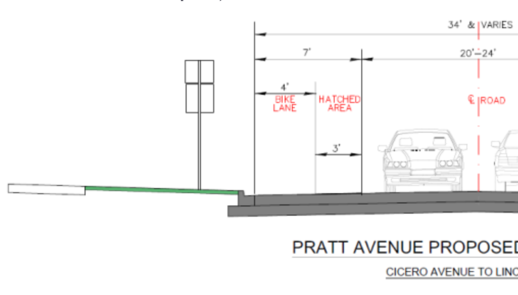 Lincolnwood may save a bike lane plan that was almost scrapped due to parking worries