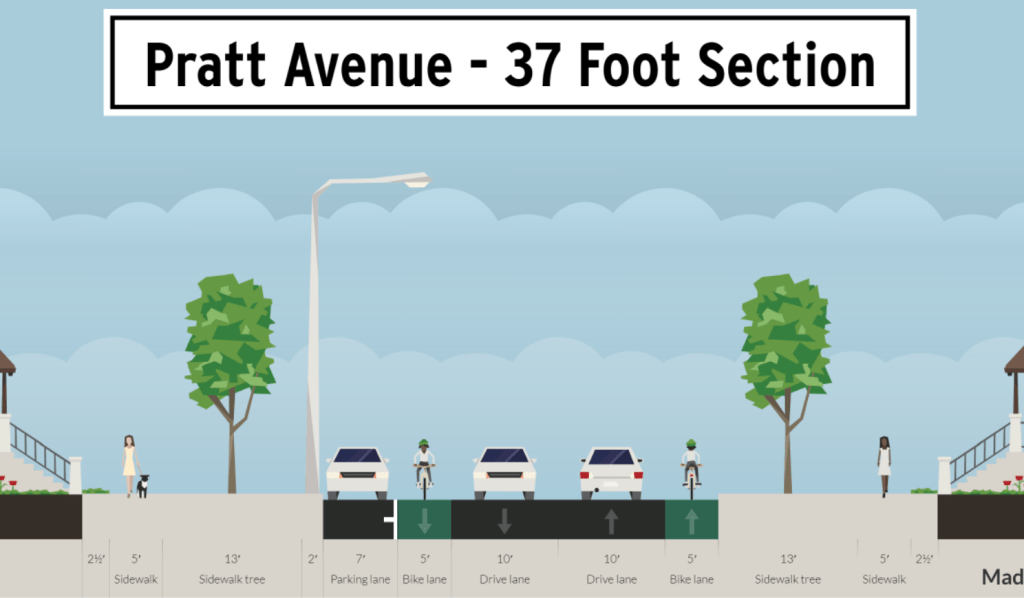 Bike lanes are finally coming to Pratt Ave. in Lincolnwood