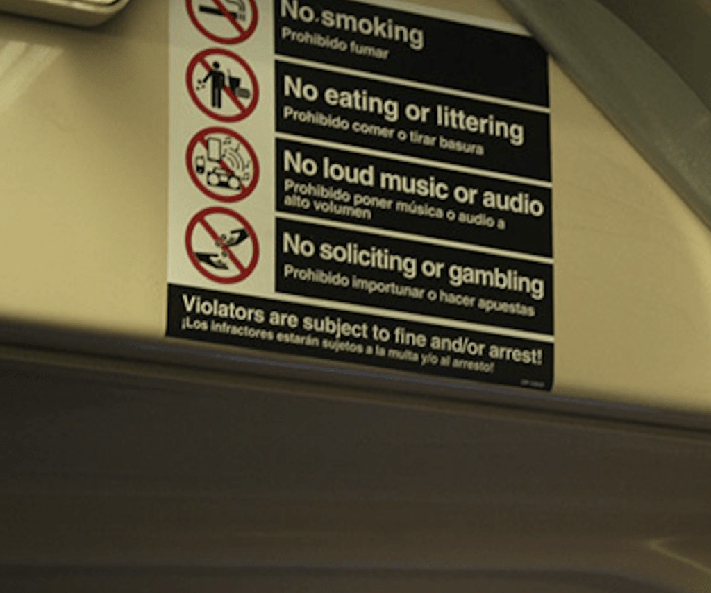 Dangers and Annoyances: When, if ever, does it make sense to confront a CTA rule-breaker?