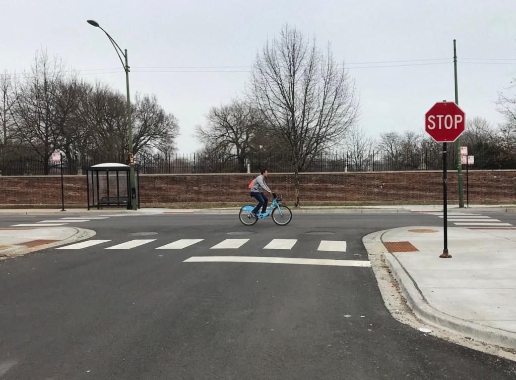 Why didn’t the police cite an SUV driver who failed to yield to a cyclist, injuring him?