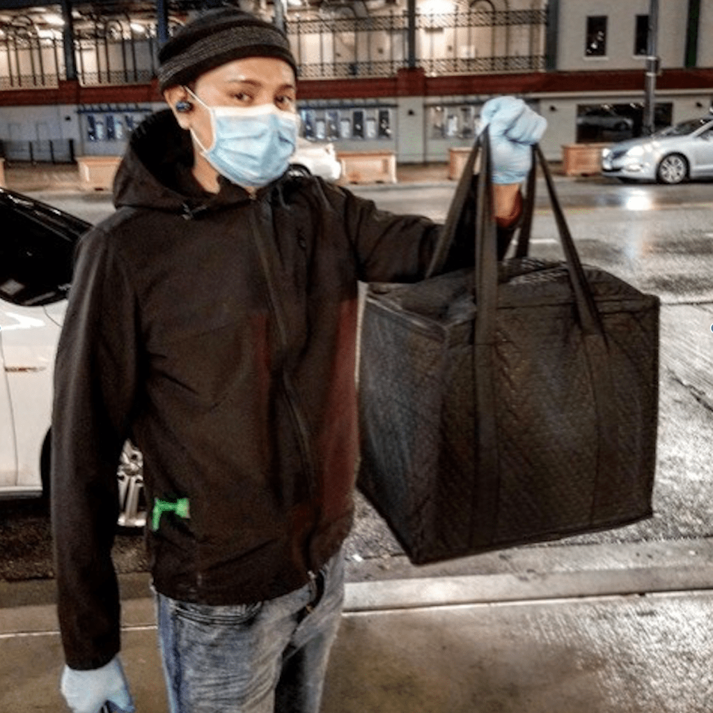 Health concerns, competition are challenges for food delivery drivers during the pandemic