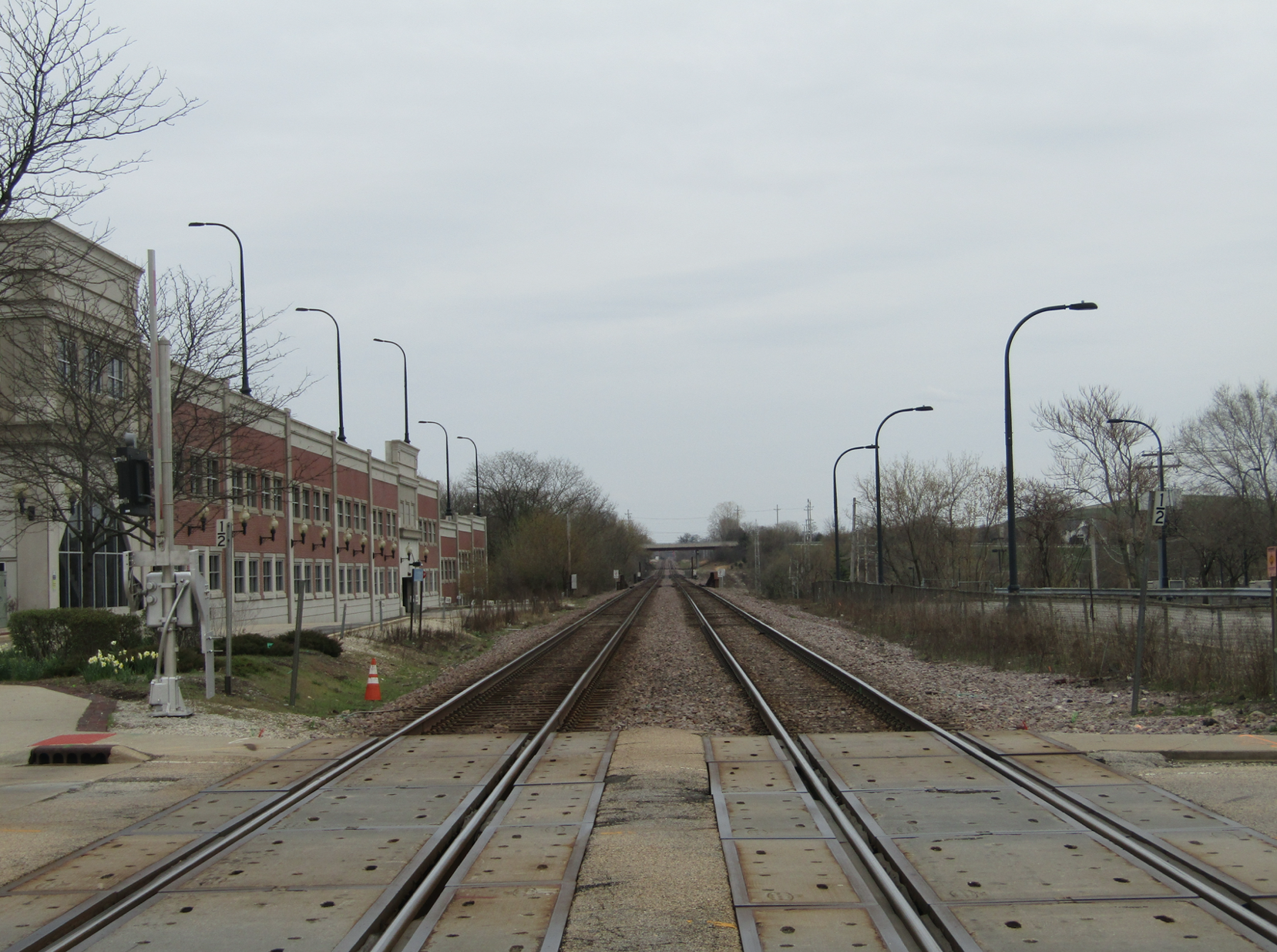 Metra is continuing working on adding a third track on the section of Union Pacific West line between River Forest and Geneva. Photo: Igor Studenkov