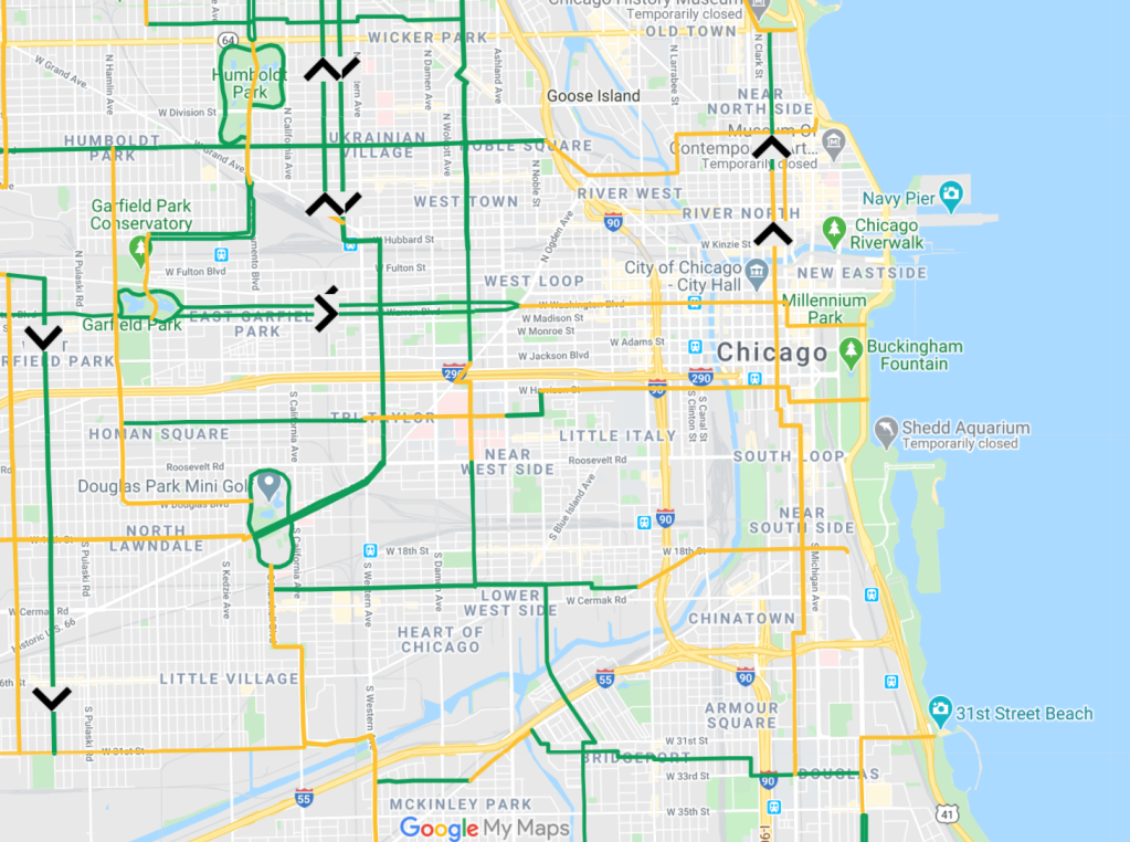 Map: What could a Slow Streets network look like in Chicago?