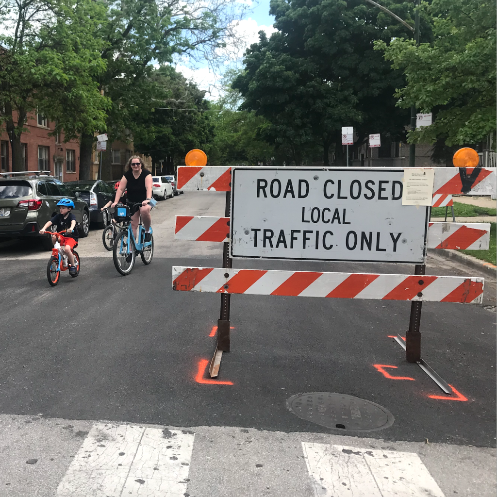 6 streets will be pedestrianized for cafes, and the Leland Slow Street opens