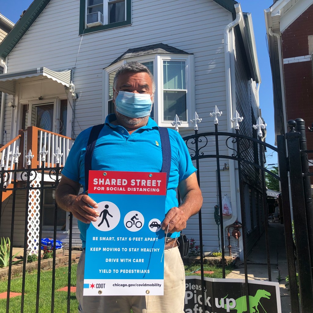 Eyes on the Street: City installs Bloomingdale Trail alternative Slow Streets route