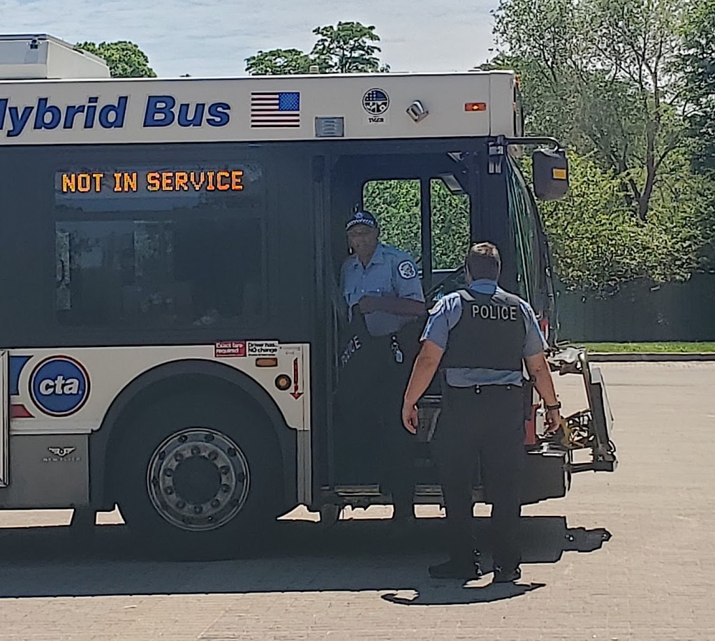 CTA bus driver alleges he was disciplined for organizing against transporting police