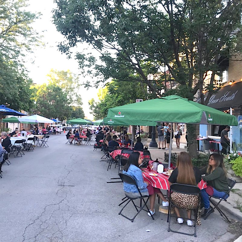 Newest car-free Cafe Streets mostly appear to be doing booming business