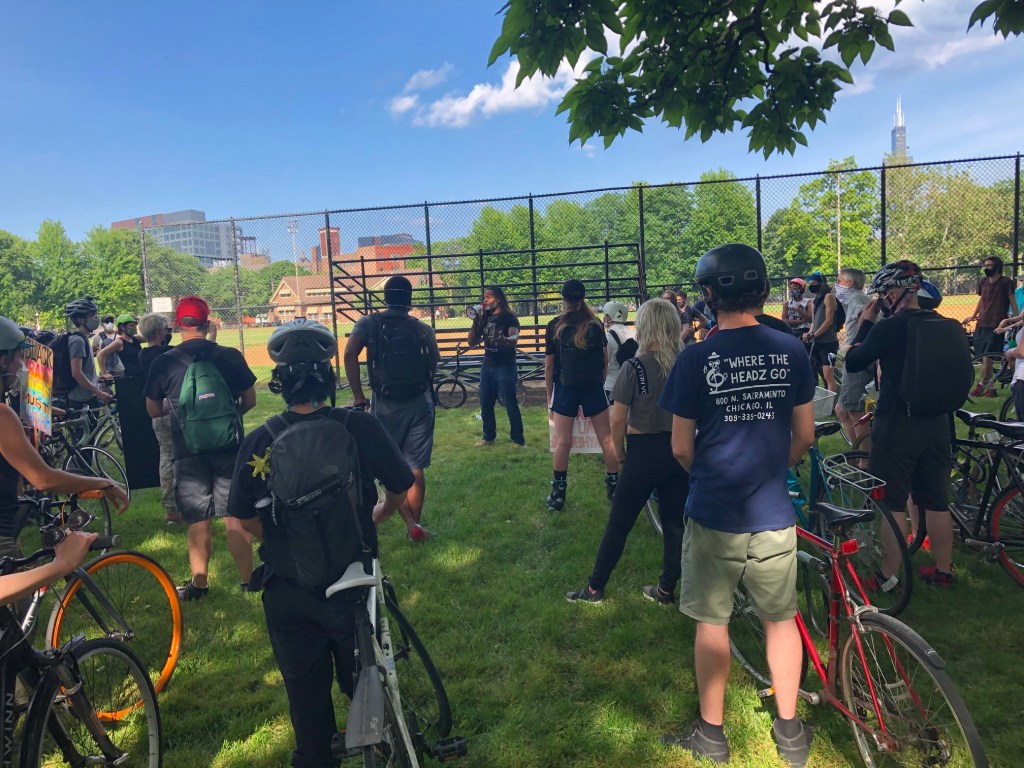 Black Rides for Black Lives uses cycling to highlight the need for police reform