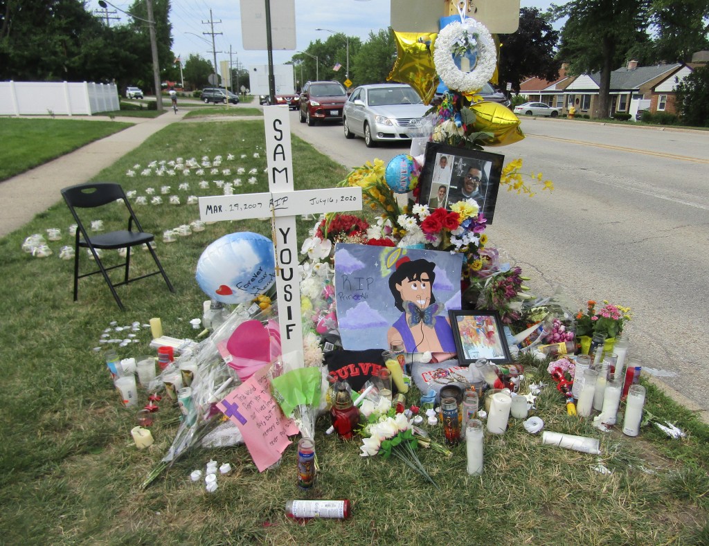 Sam D. Yousif, 13, killed by negligent driver at unsafe bike crossing near N. Branch Trail