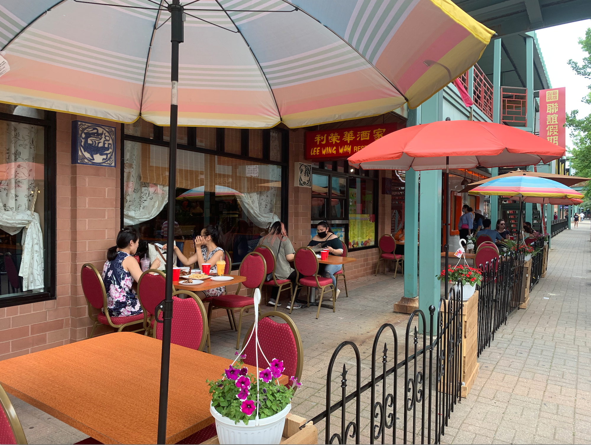 The Chinatown Place shopping arcade. Photo: Chicago Chinatown Chamber of Commerce