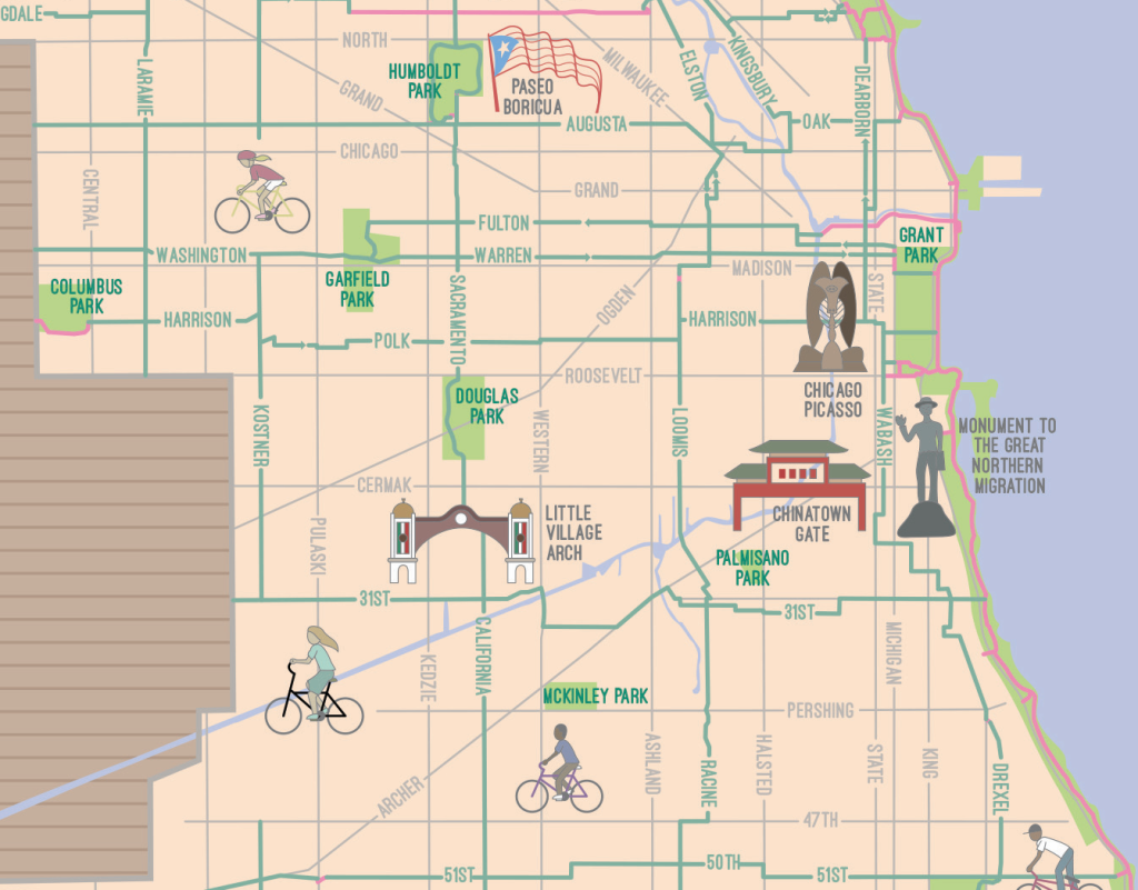 The new citywide Mellow Chicago Bike Map is on the street for 2 more days