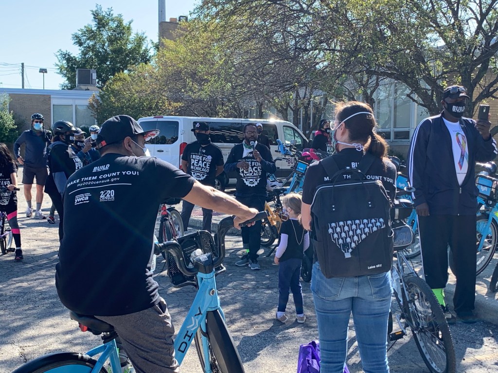 The Austin Peace Ride puts “eyes and feet on the street” to promote safety and positivity