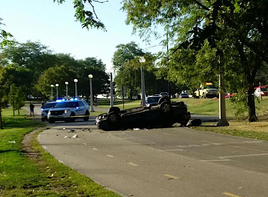 There were at least two injury crashes this week near Belmont/LSD, a collision hotspot