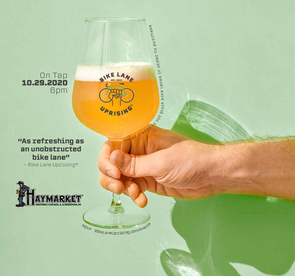 Drink beer, help unclog bikeways at Bike Lane Uprising’s keg-tapping party on 10/29