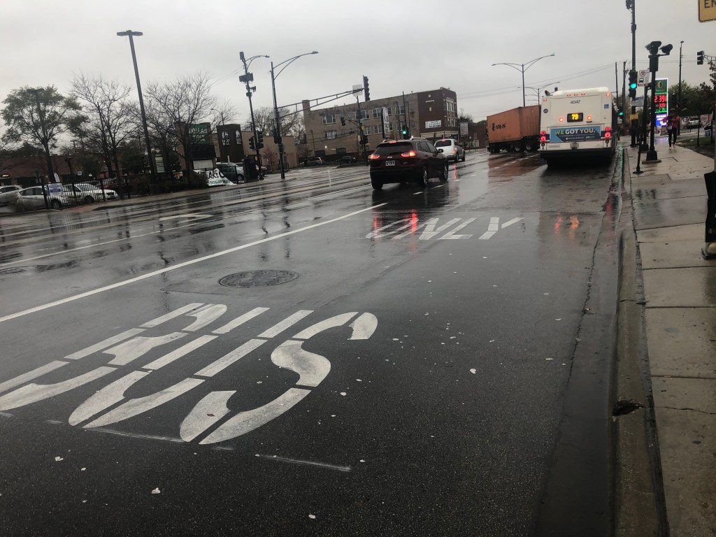 The 79th Street pop-up bus-only lanes are only a half-measure