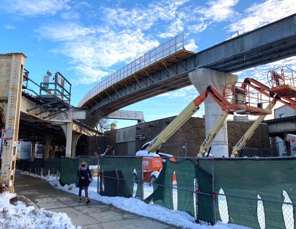 Eyes on the Street: The Belmont Flyover seems to be coming along nicely