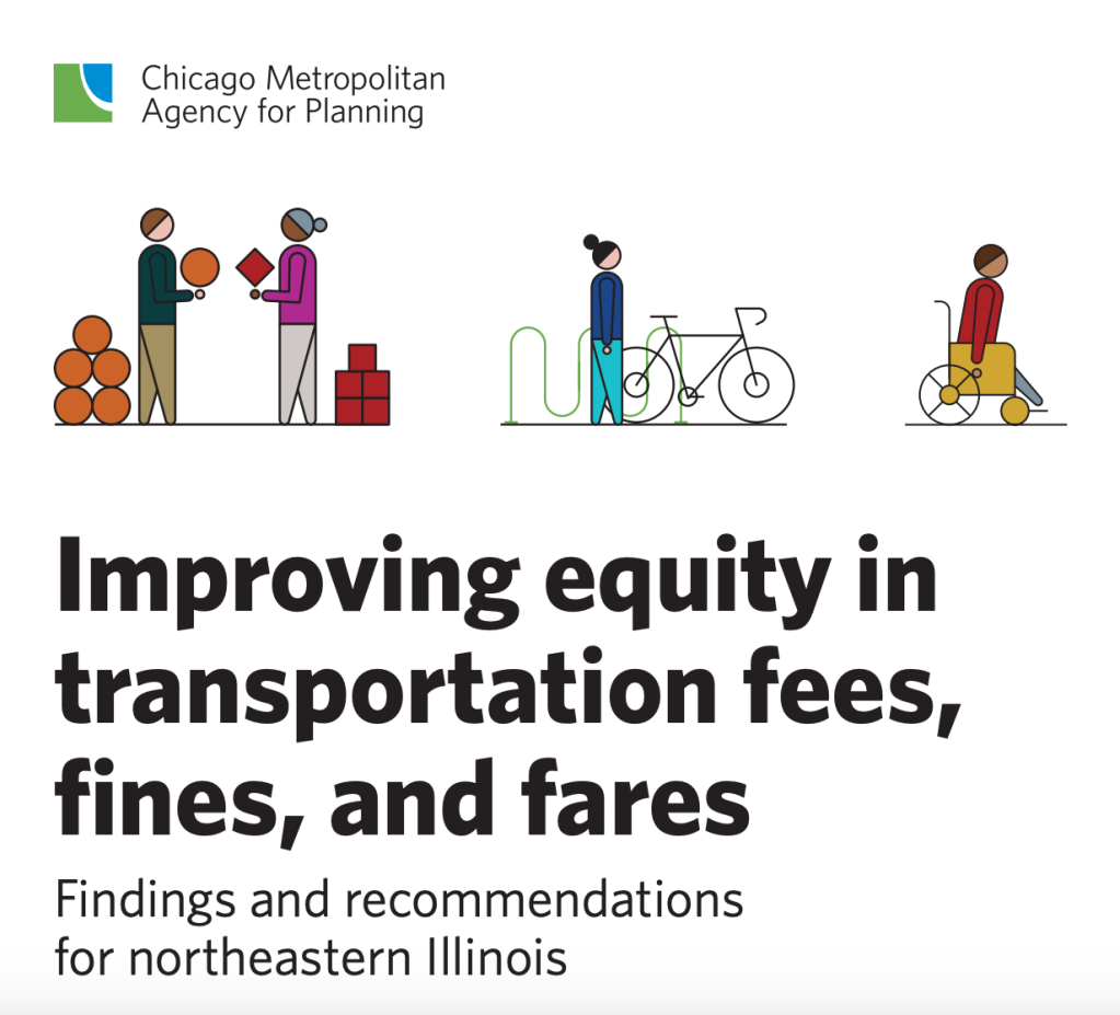 CMAP analyzes equity impact of transportation fees, fines, and fares