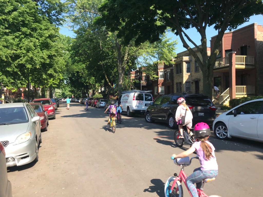 47th Ward bike drive kicks off today in conjunction with the Leland Slow Street reopening