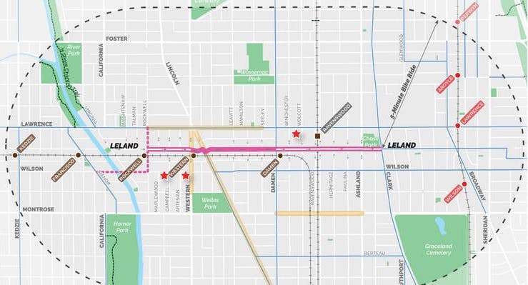 The Leland project area. Image: CDOT