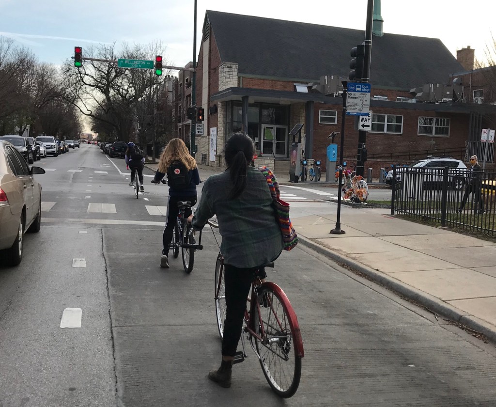 Unsurprisingly, People for Bikes gave Chicago a low scores for bike-friendliness