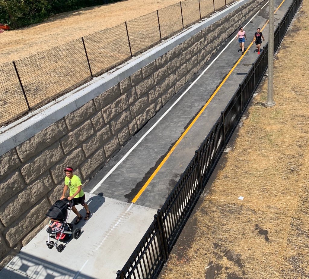 Huzzah! Opening of new underbridge completes 1.5-mile, car-free 312 RiverRun route