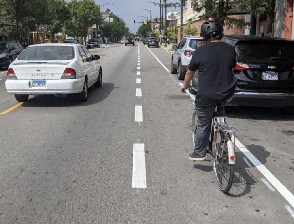 Dashed bike lanes: Better than nothing, or total trash?