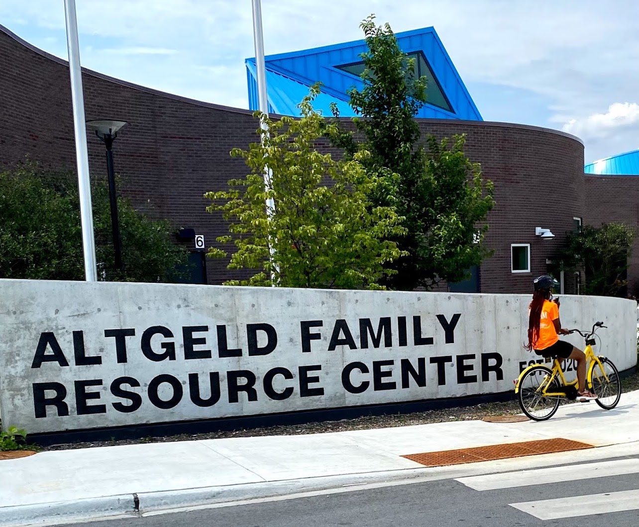 The new Altgeld Branch library and community center. Photo: Dave Simmons
