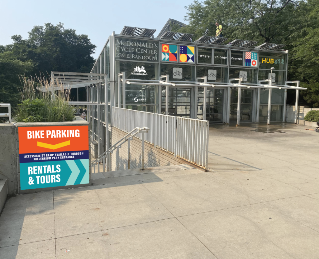 Millennium Park bike station reopens under new name and management