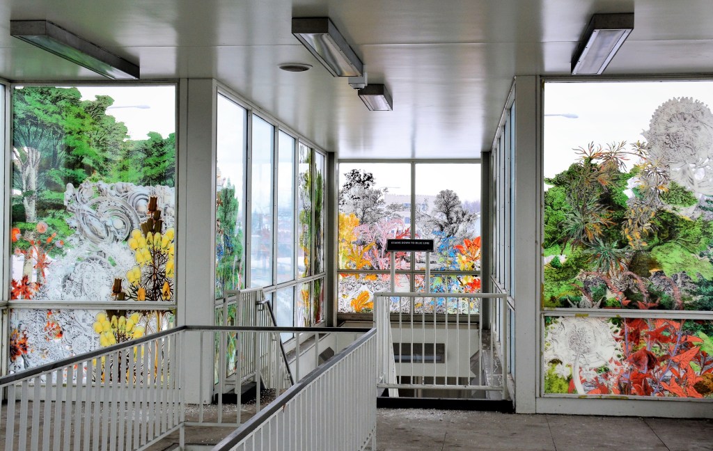 New public art unveiled at Blue Line O’Hare branch’s Addison and Western stations