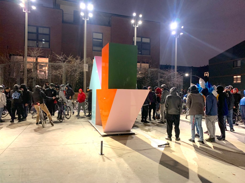 Jose Velásquez, 16, fatally struck by trucker, remembered at gathering on The 606