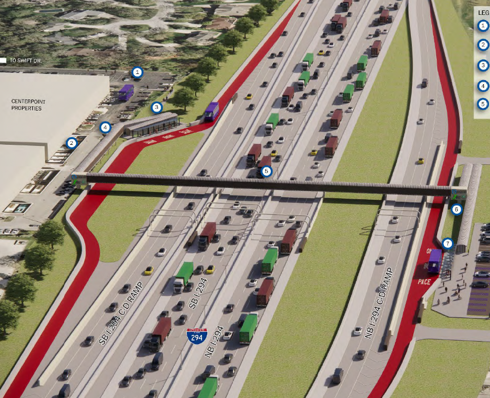 Pace is developing plans for inter-suburban Tri-State Tollway express service 