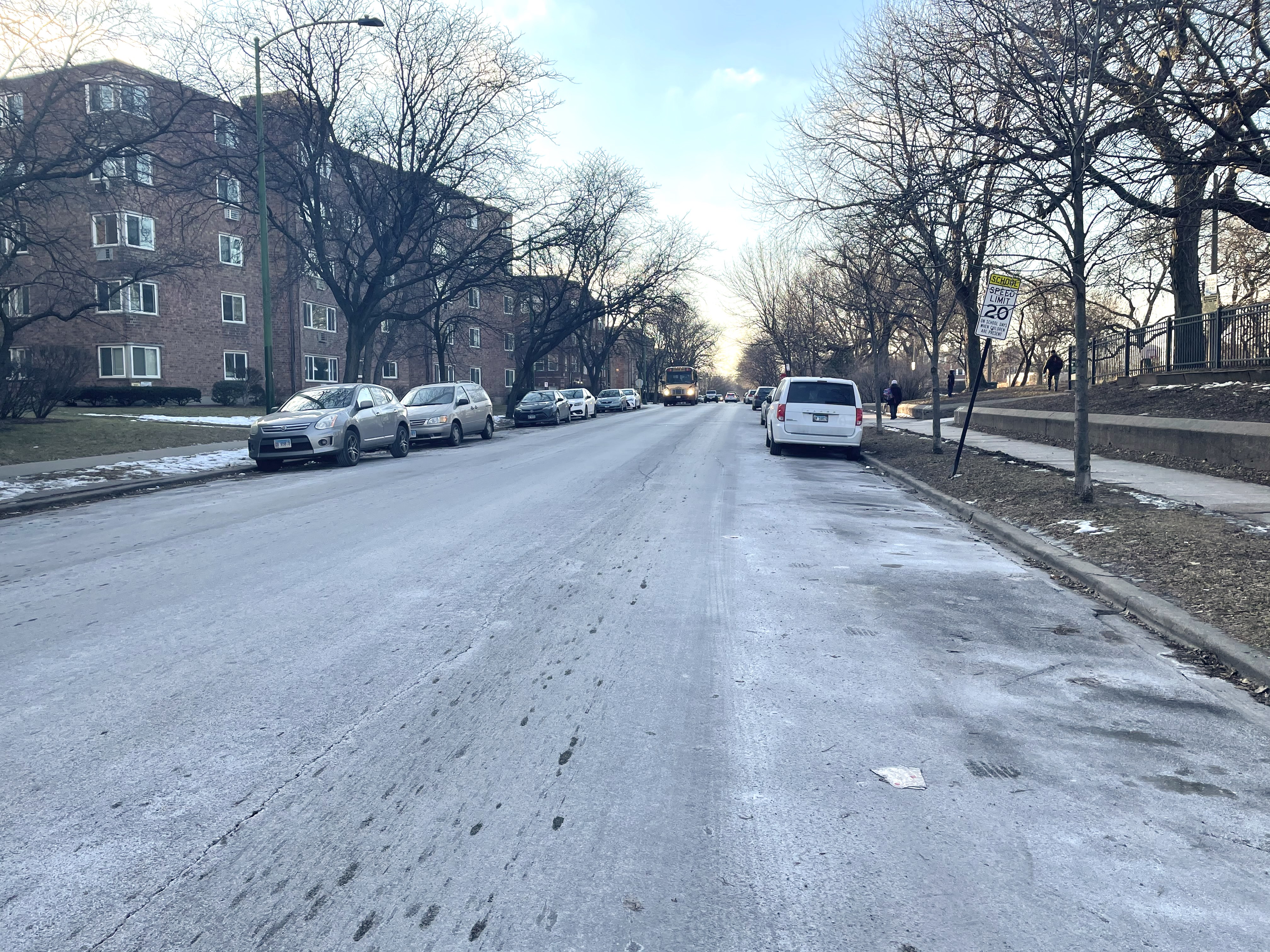 A wide section of Granville next to Emmerson Park. Photo: Courtney Cobbs