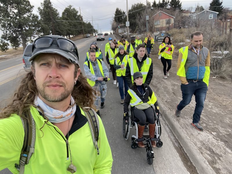 Colo. Traffic Engineers Walk (And Roll) a Mile In a Pedestrian’s Shoes