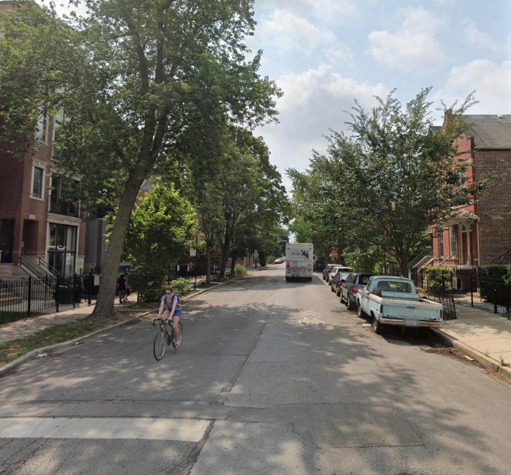 Wood Street isn’t a high-crash corridor, but it would still benefit from protected lanes