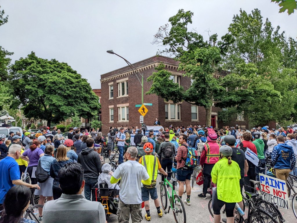 At huge rally, demands for safe streets: “Let two beautiful souls, Rafi and Lily, guide us.”