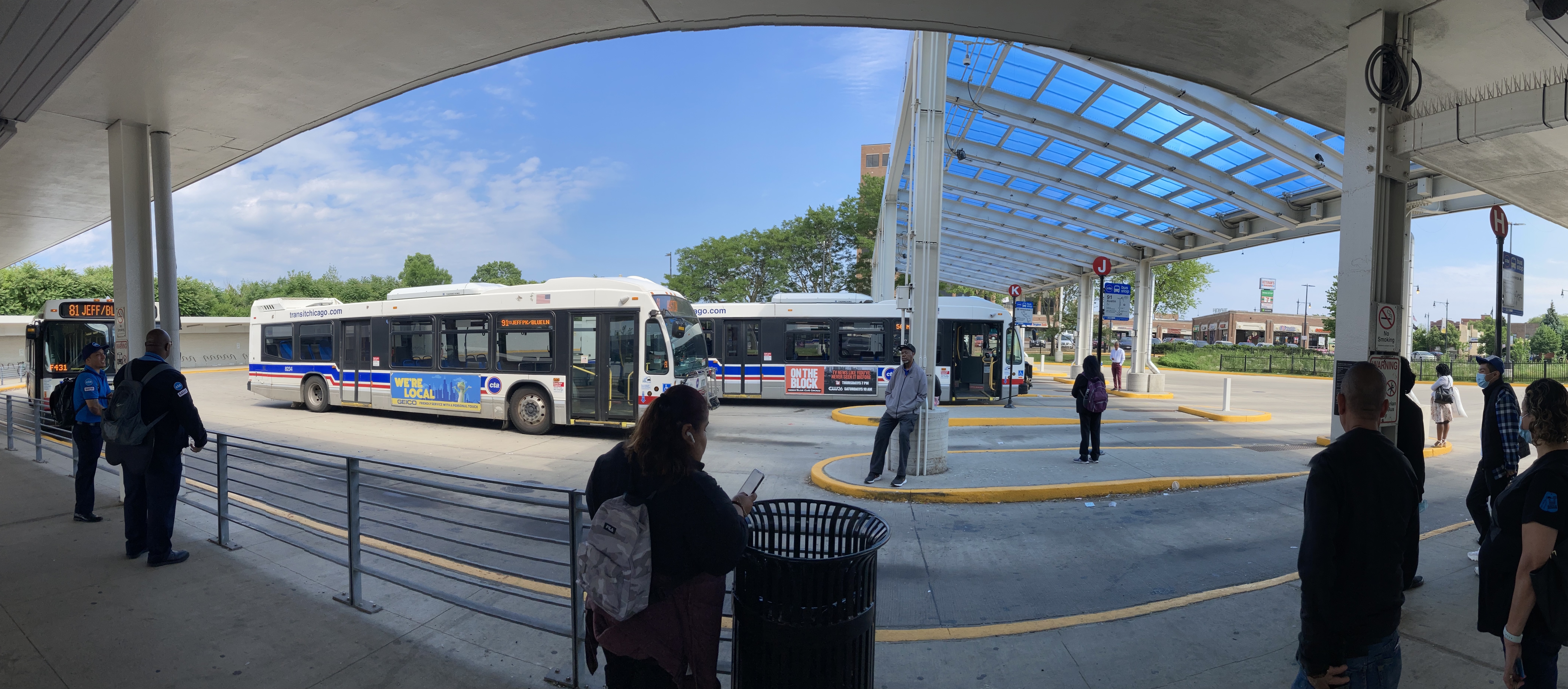 The Jefferson Park Transit Center. Photo: John Greenfield