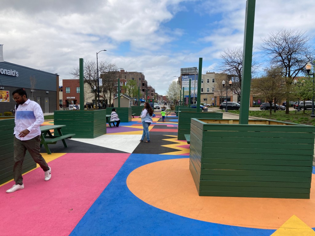 Driver destroys Ainslie Art Plaza, 10 more POP! Plazas across the city announced