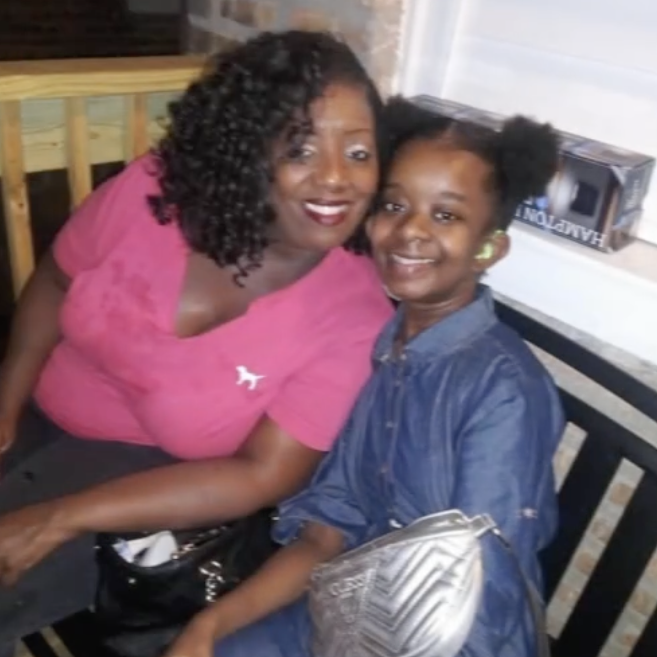 Kenyatta Branford and Angela Short.