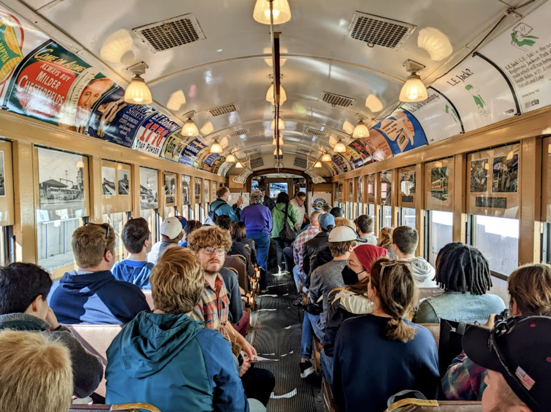 The interior of a 4000-series train. Photo: Eric Allix Rogers