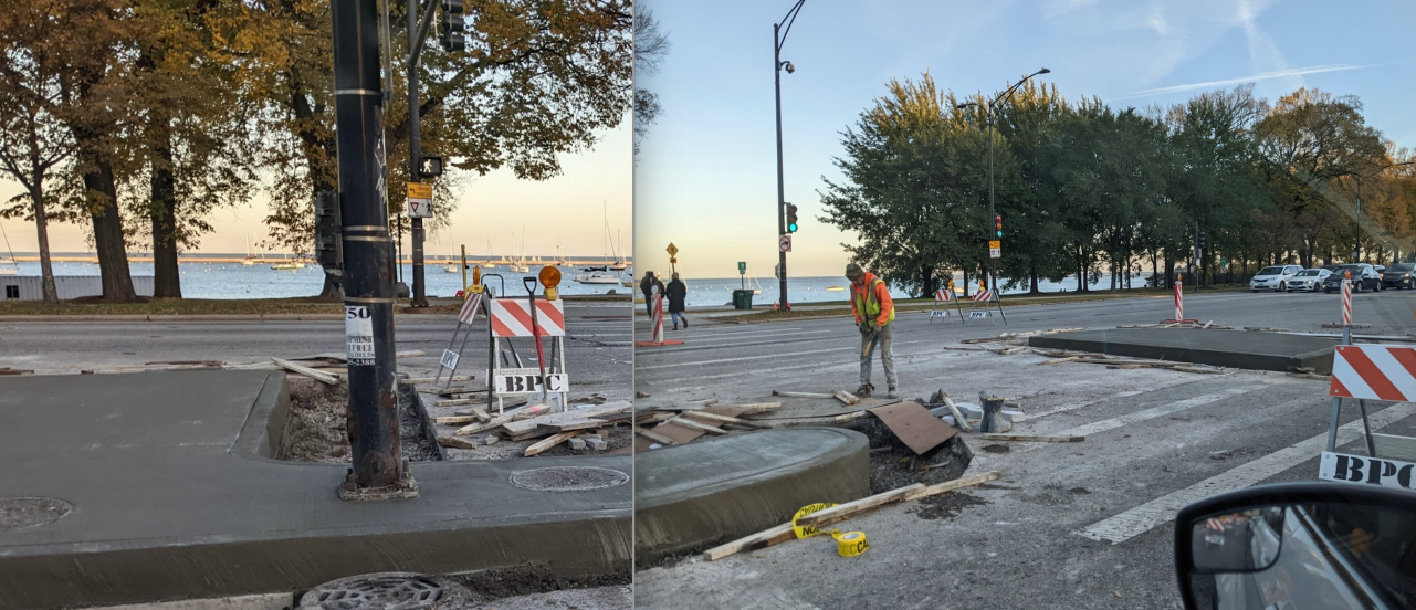 Jackson/Balbo as it appears on Tuesday at 5:30 p.m. Click to enlarge. Photos: Kirsten Larson