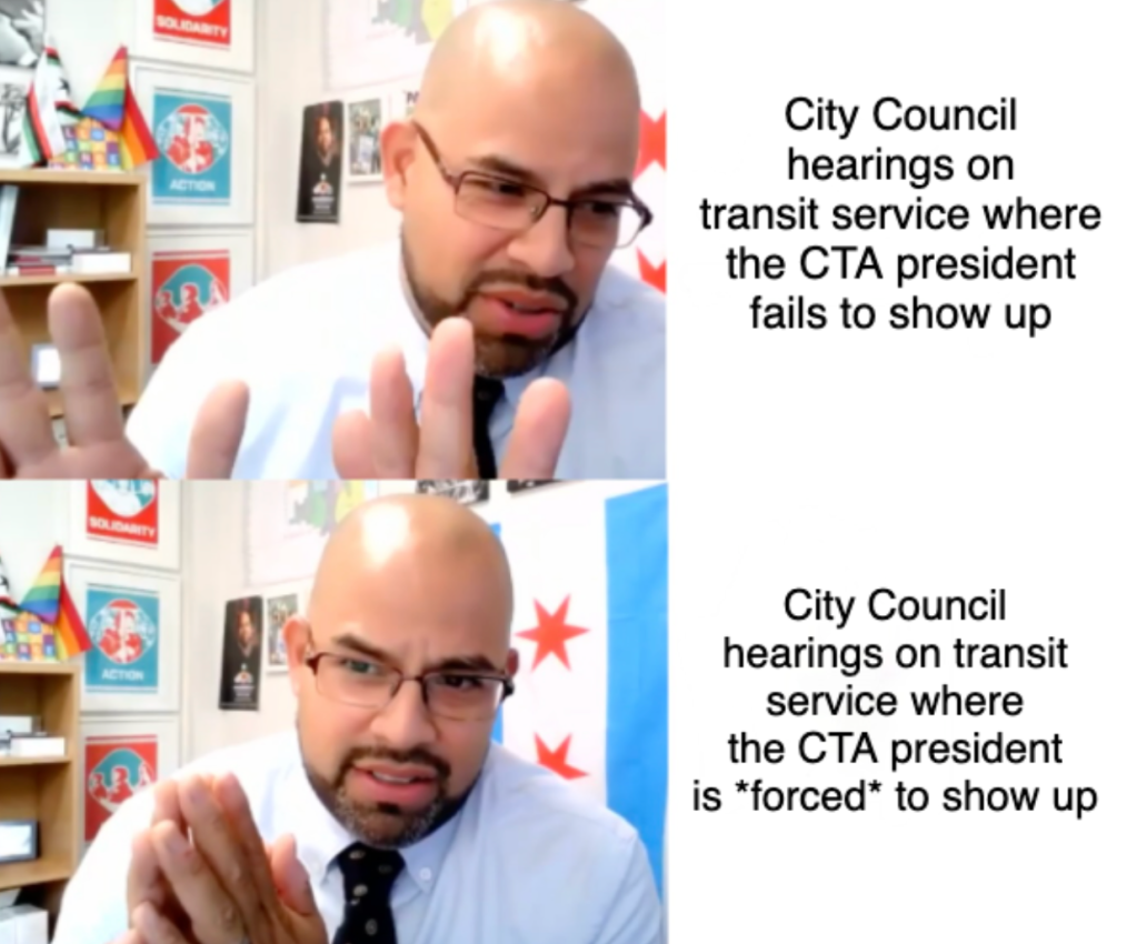 Ald. Vasquez introduces ordinance to compel CTA to meet with City Council quarterly