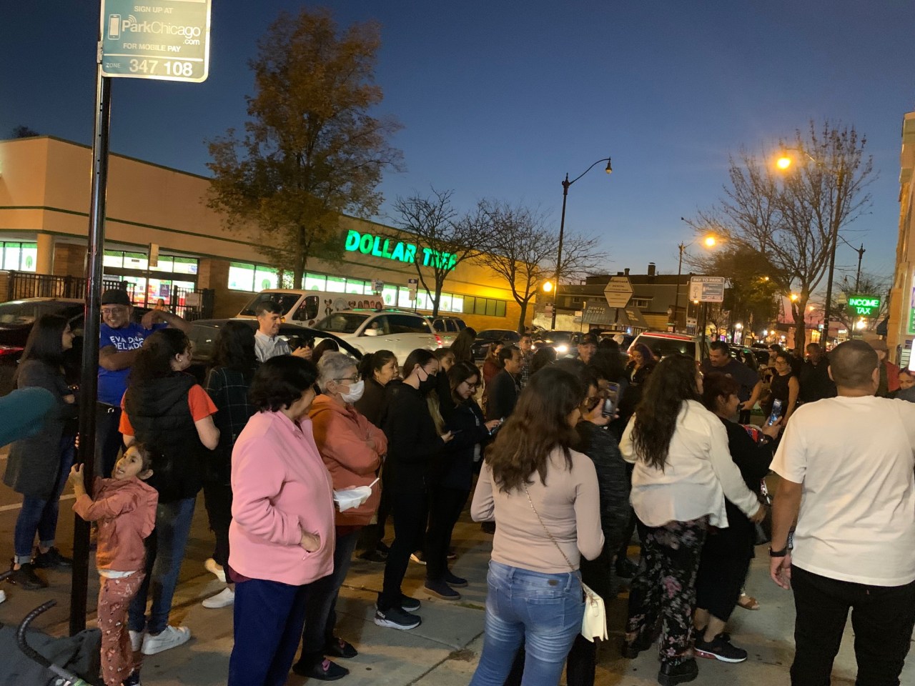 The crowd at the event. Photo: Sharon Hoyer