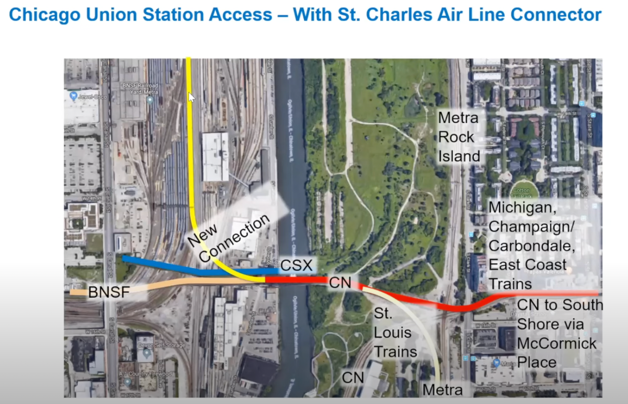 The new southern access to Union Station. Image: High Speed Rail Alliance